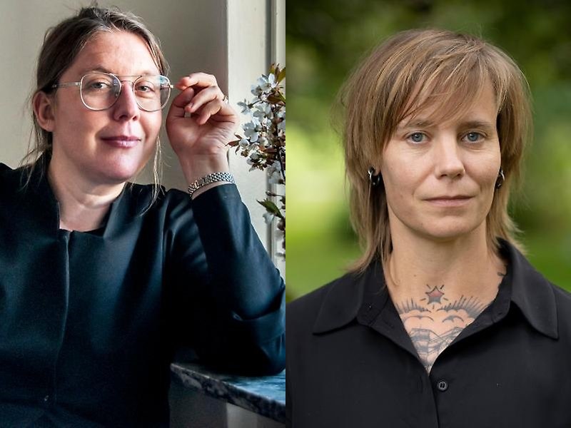 Sofia Ahlberg och Linnea Idling Vilmunen